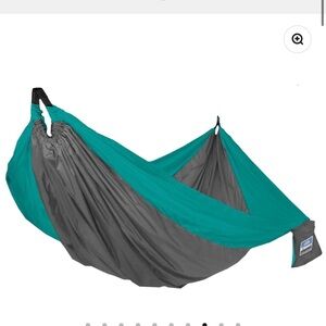 Equip Gray/Teal- Two Person Travel Hammock